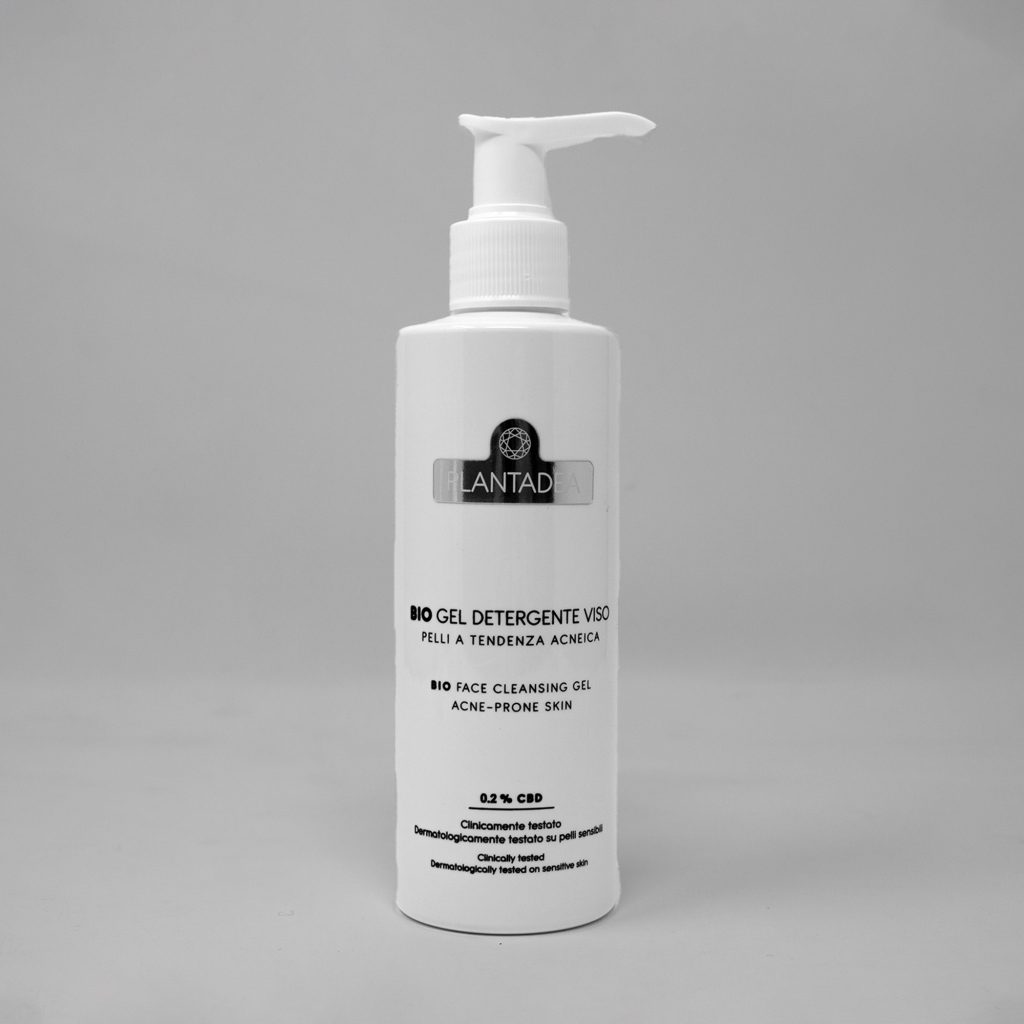CBD BIO Gesichtsreinigungsgel für Akne-Haut